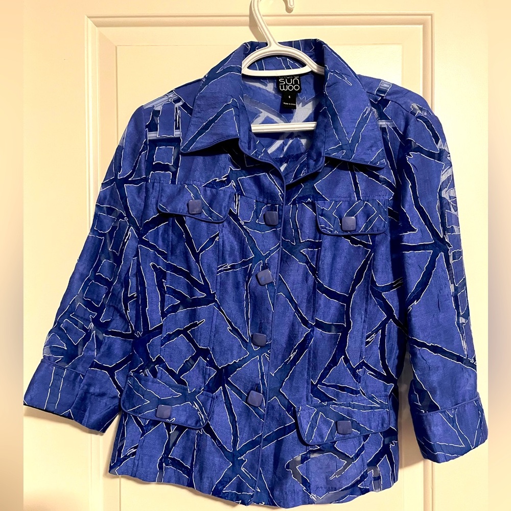 CLARA SUN WOO cropped blazer/jacket size S